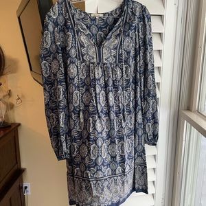 Print dress size M as new